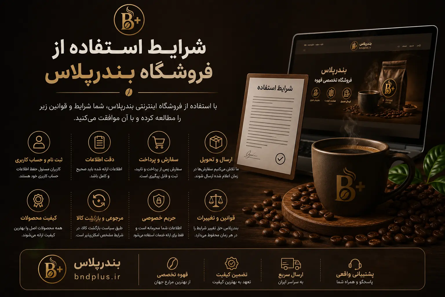 فروشگاه تخصصی قهوه بندرپلاس
